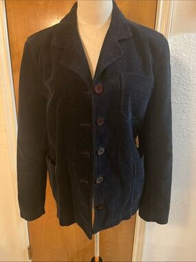 DKNY Navy Corduroy Blazer Jacket. 12. Great piece!